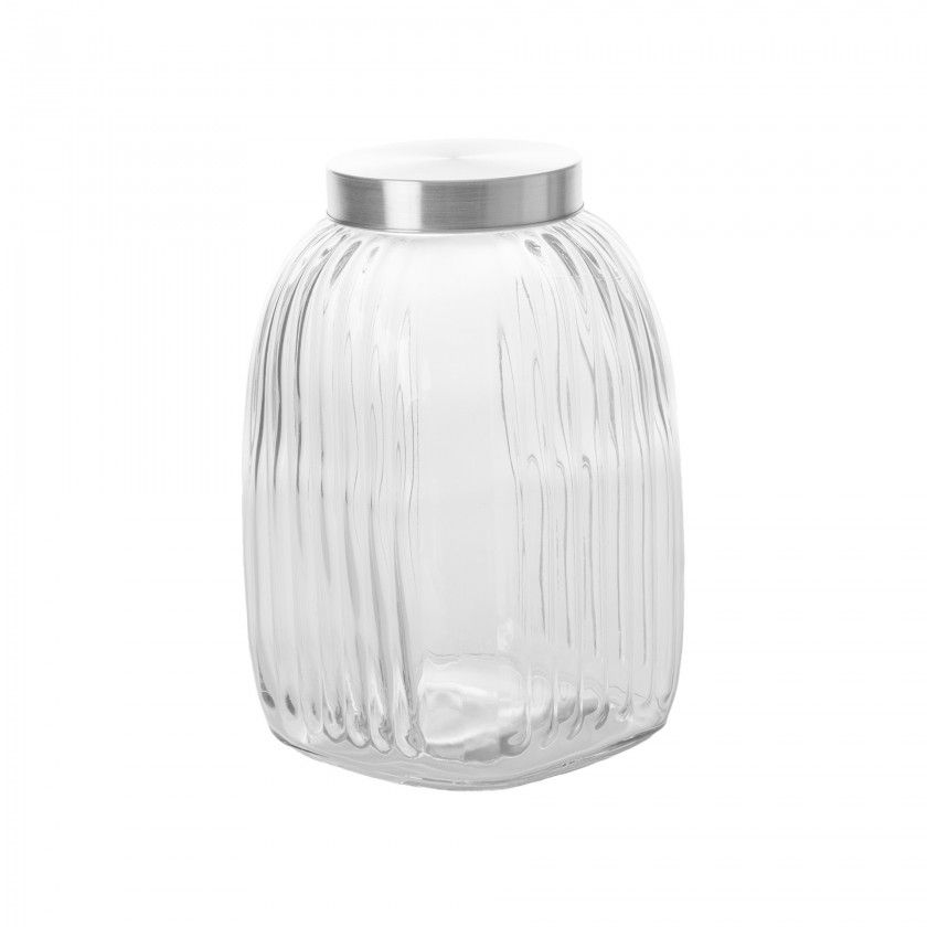 Frasco Herm�tico Dijon com Tampa Inox