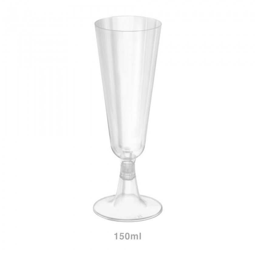 Copo Flute Reutilizável 150ml Pack 4 Copo Flute Reutilizável 150ml Pack 4