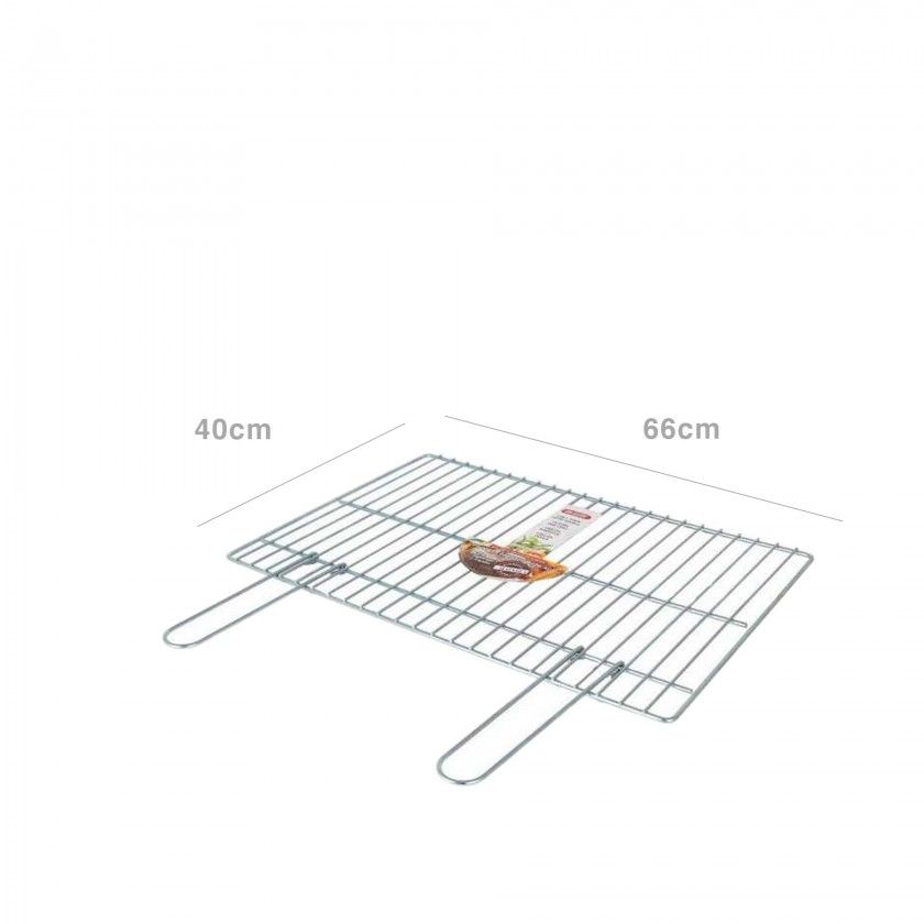 Grelha Fogareiro Zincada 66X40cm Grelha Fogareiro Zincada 66X40cm