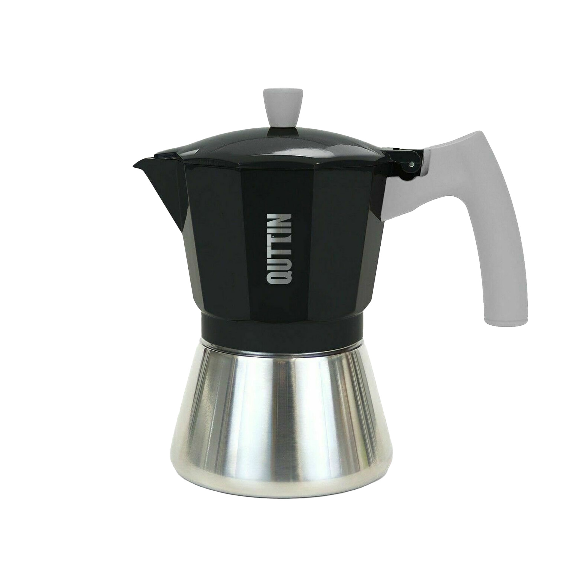 Cafeteira Expresso Inox / Alumínio Indução 3 Chávenas