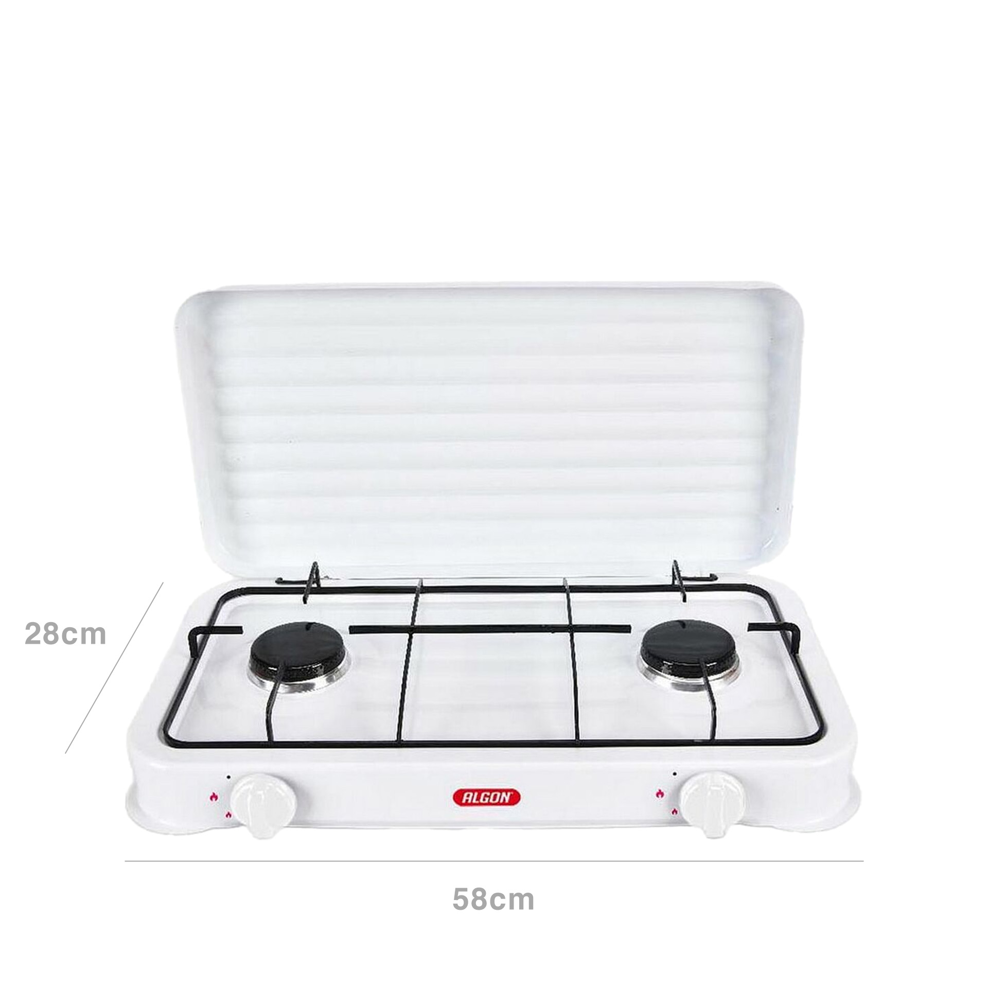 Fogão Gás 2 Bocas 58X28cm