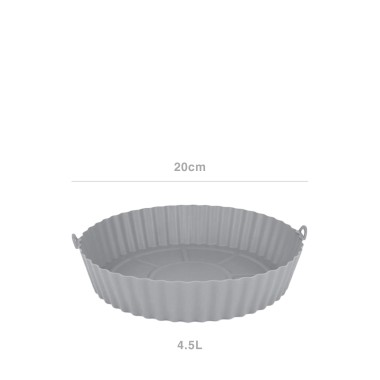 Forma Silicone para Airfryer 18/20cm