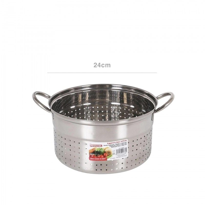 Cozedor Vapor Inox para Caçarola Cozedor Vapor Inox para Caçarola