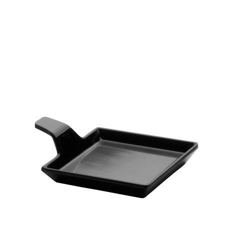 Bandeja Melamina Classic com Pega Preta 9.5X9.5cm - Image product