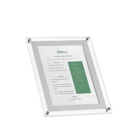 Porta Menu Acr�lico Exterior - Image product