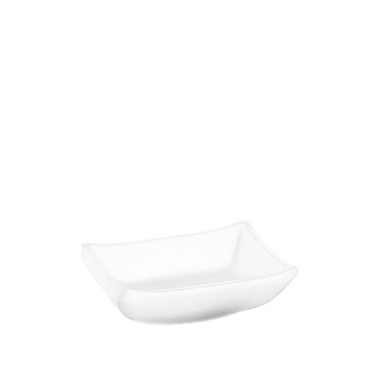 Travessa Molho Mini Branca 9X7X3cm