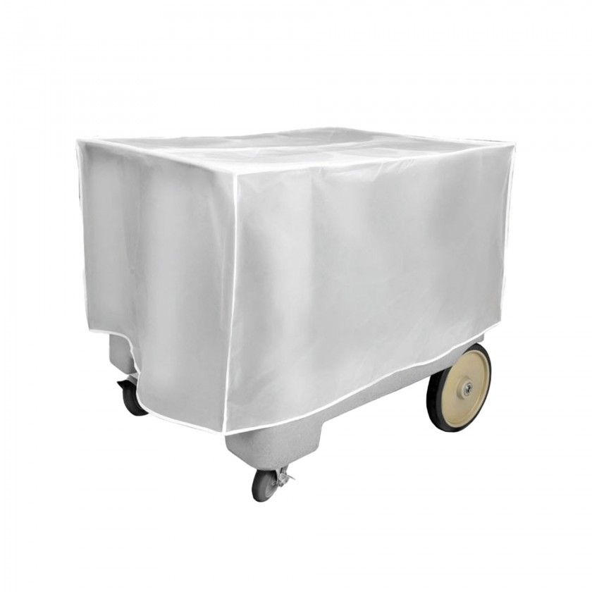 Carro Porta Pratos Polipropileno 190kg 96X71cm Carro Porta Pratos Polipropileno 190kg 96X71cm