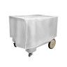 Carro Porta Pratos Polipropileno 190kg 96X71cm Carro Porta Pratos Polipropileno 190kg 96X71cm