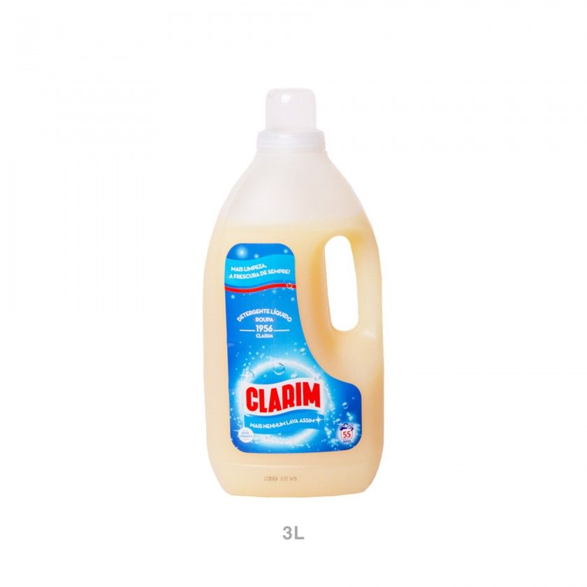 Detergente Líquido Roupa Clarim 3000ml Detergente Líquido Roupa Clarim 3000ml