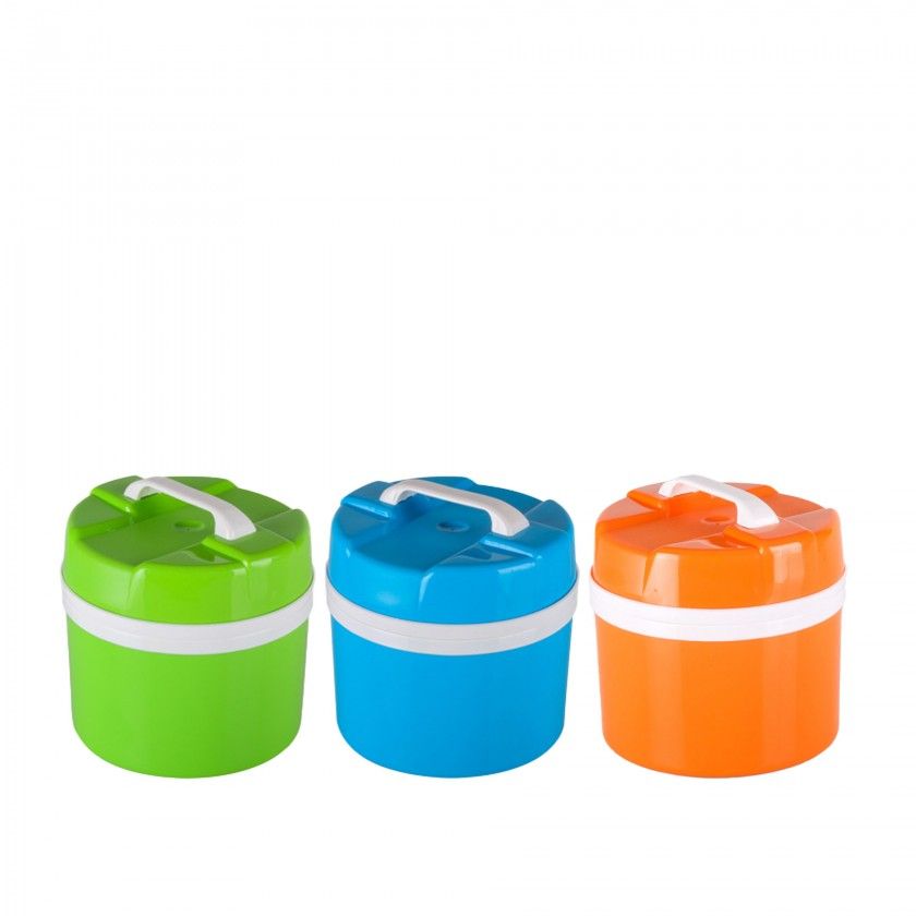 Termo Sólidos Falcão (2X500ml) 1000ml 16X15.5cm Termo Sólidos Falcão (2X500ml) 1000ml 16X15.5cm