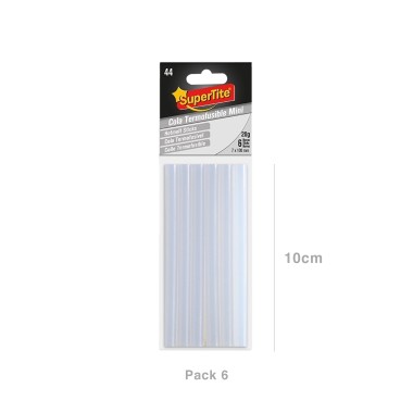 Cola Quente Supertite para Pistola Mini 20gr 7X100mm Pack 6