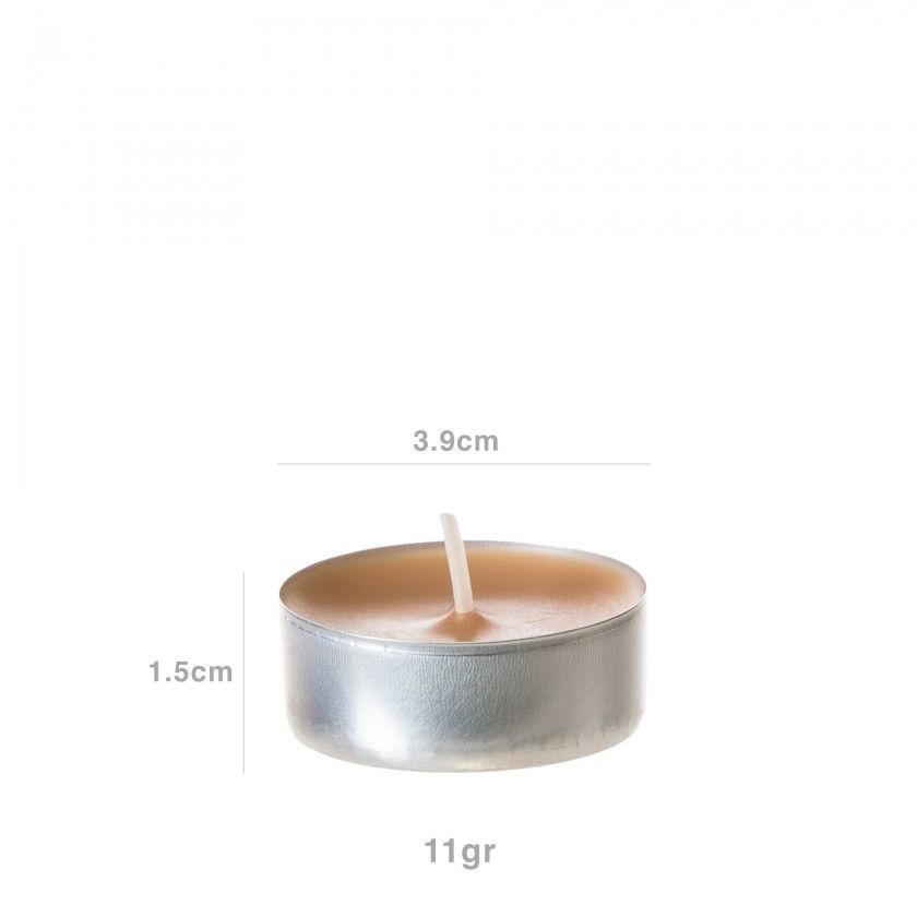 Tealight Redondo 4 Horas 3.9X1.5cm Pack 6 Tealight Redondo 4 Horas 3.9X1.5cm Pack 6