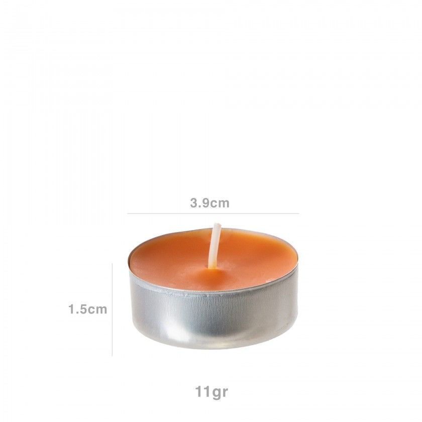 Tealight Redondo 4 Horas 3.9X1.5cm Pack 6 Tealight Redondo 4 Horas 3.9X1.5cm Pack 6