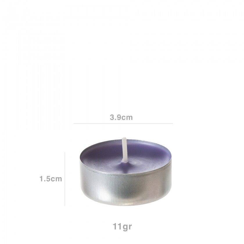 Tealight Redondo 4 Horas 3.9X1.5cm Pack 6 Tealight Redondo 4 Horas 3.9X1.5cm Pack 6