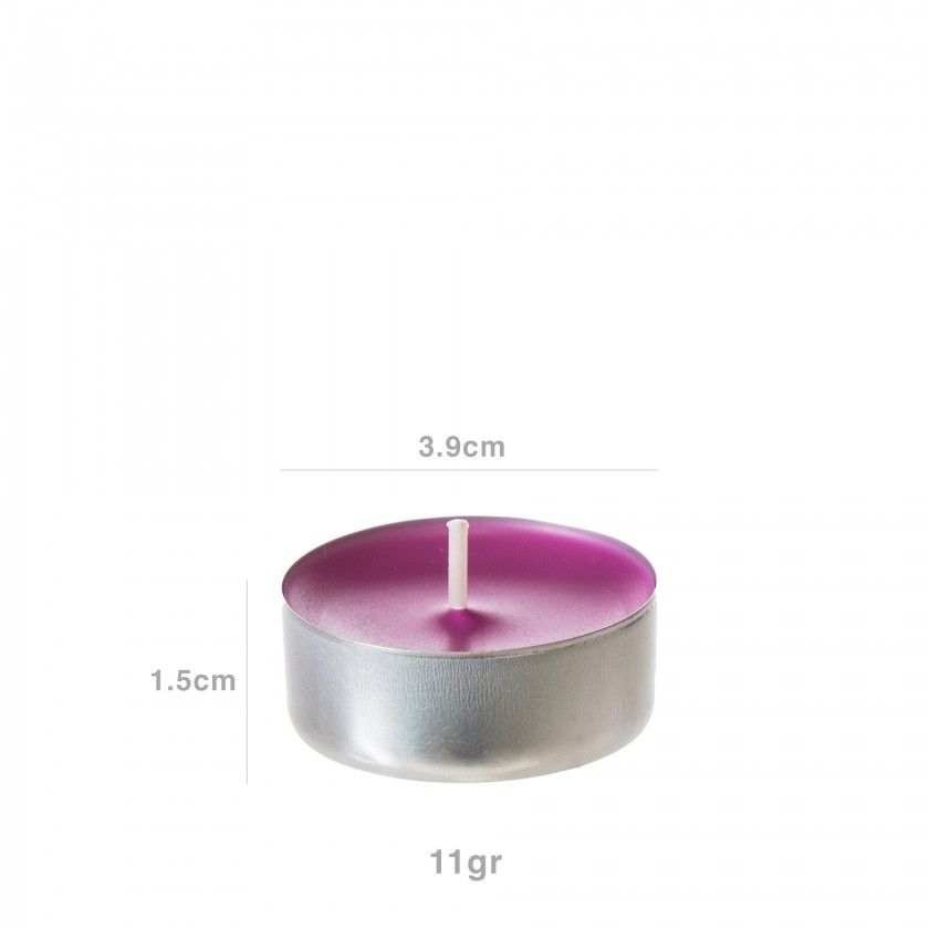 Tealight Redondo 4 Horas 3.9X1.5cm Pack 6 Tealight Redondo 4 Horas 3.9X1.5cm Pack 6