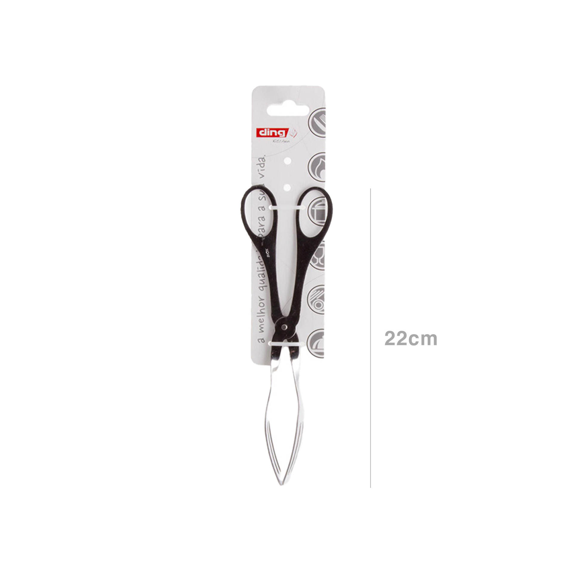 Tenaz Bolo Inox Lisa 22cm