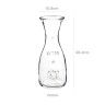 Decanter Vidro Misura 1000ml 10.8X26.2cm