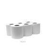 Rolo Papel Multiusos Profissional 300 Servios 90m Pack 6