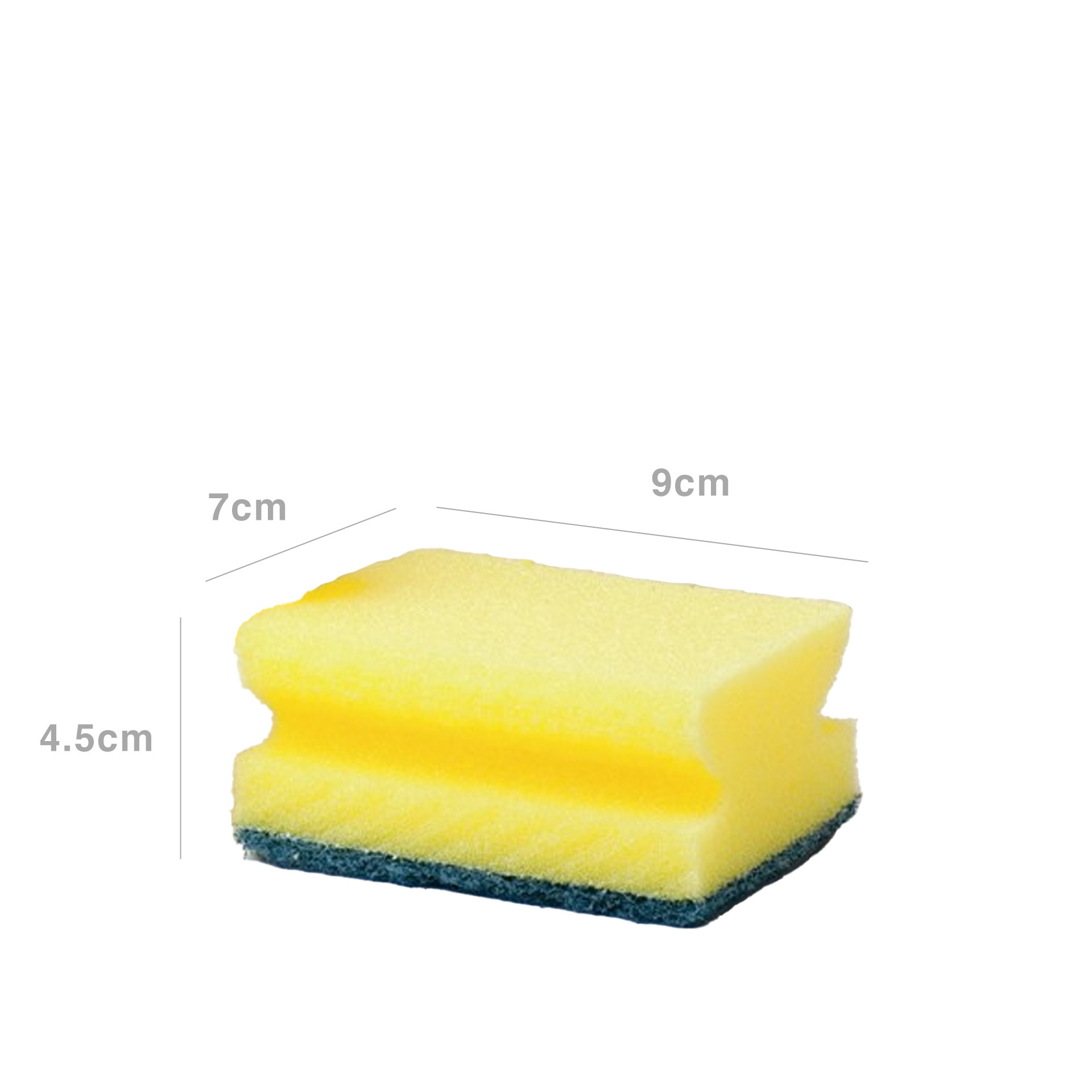 Esfregão Salva Unhas 9X7X4.5cm Pack 5