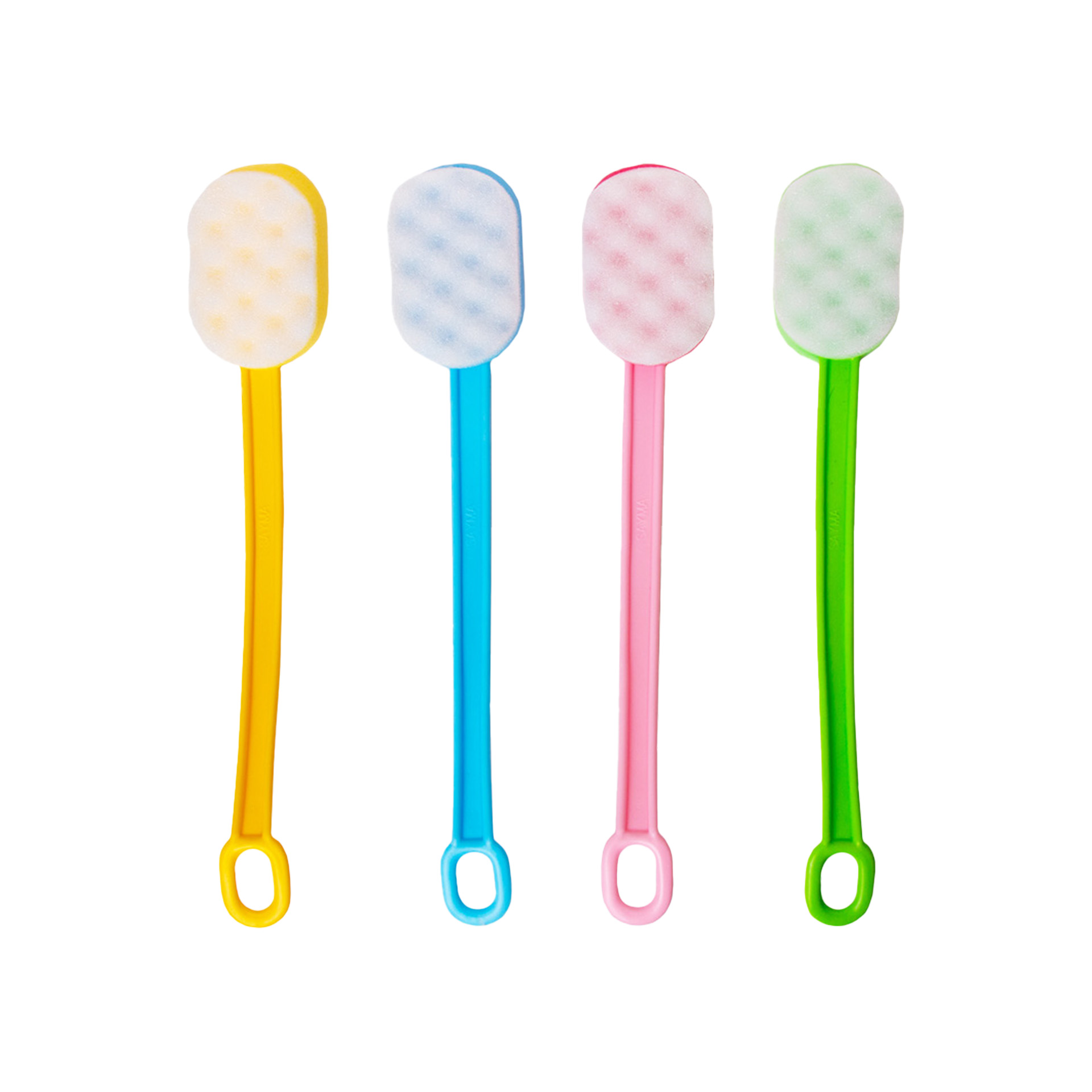 Esponja Banho Sayma com Cabo Oval 48X8X4.5cm