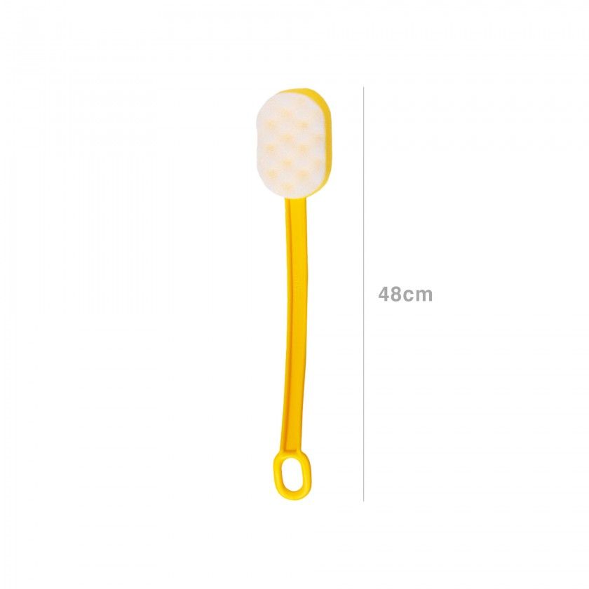 Esponja Banho Sayma com Cabo Oval 48X8X4.5cm Esponja Banho Sayma com Cabo Oval 48X8X4.5cm