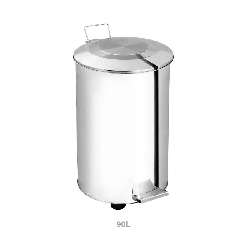 Contentor Lixo Inox com Pedal Contentor Lixo Inox com Pedal