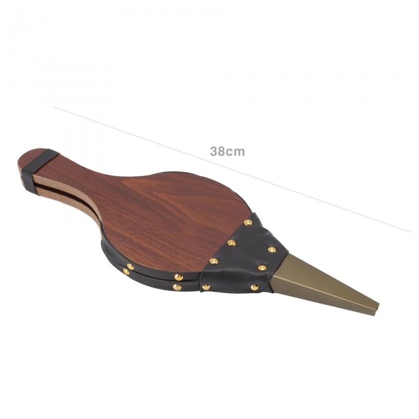 Fole Fogareiro Madeira 38X13.5X16cm Fole Fogareiro Madeira 38X13.5X16cm
