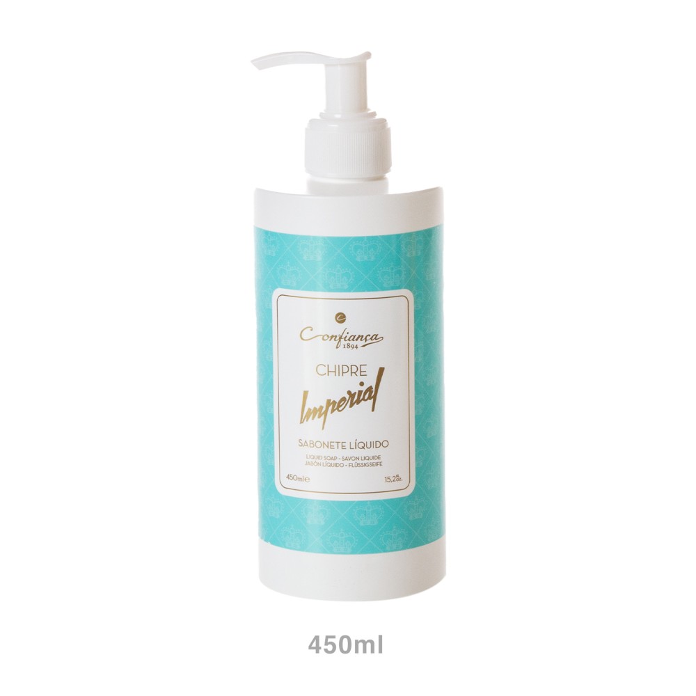 Sabonete Líquido Confiança Chipre Imperial 450ml