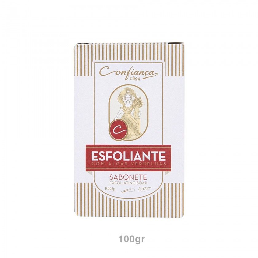 Sabonete Confiança Esfoliante 100gr Sabonete Confiança Esfoliante 100gr