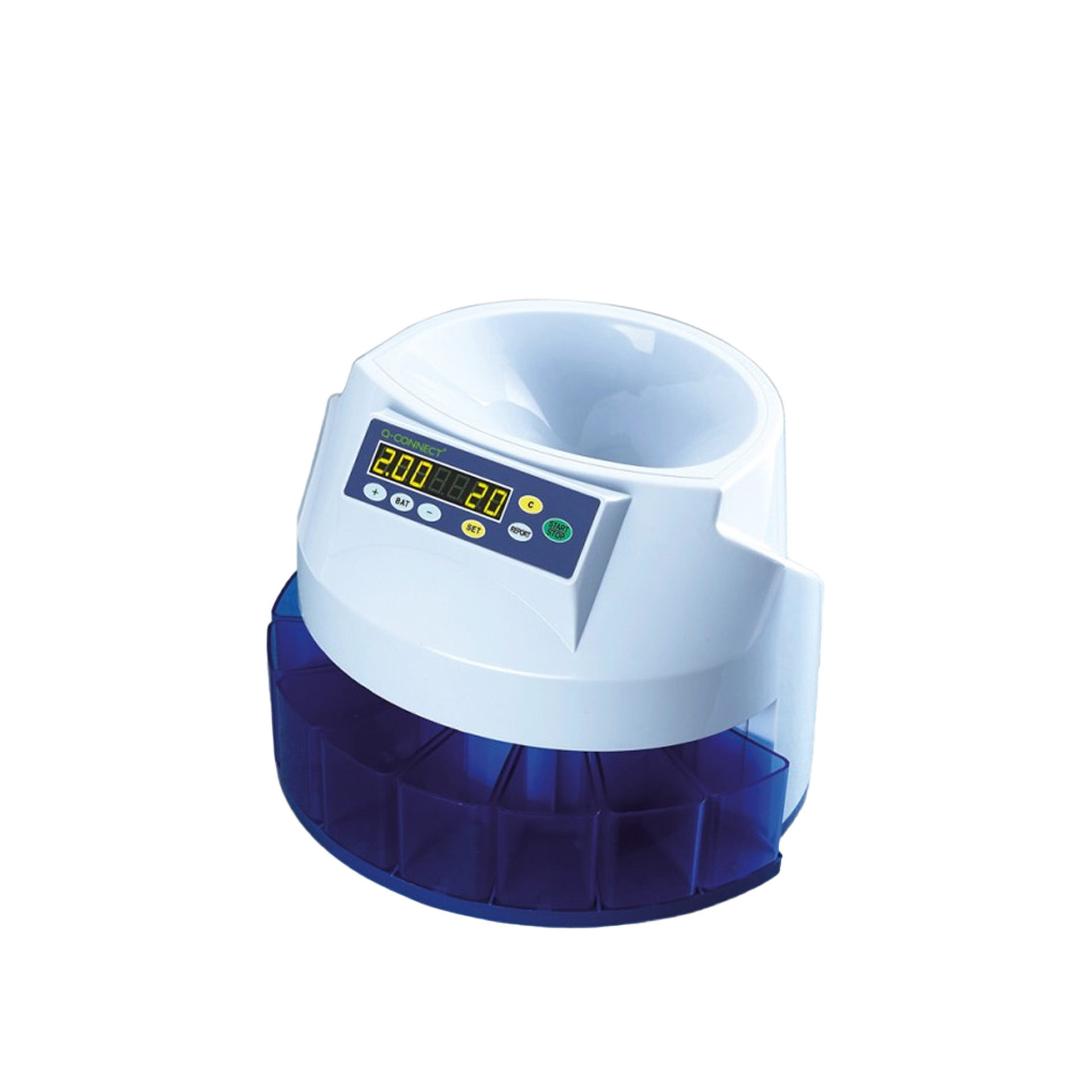 Máquina Contar/Classificar Moedas Q-Connect 35.5X26.6X33cm