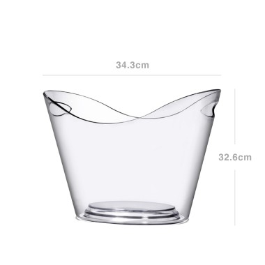 Champanheira Acr�lico Visual 31.8X34.3X32.6cm