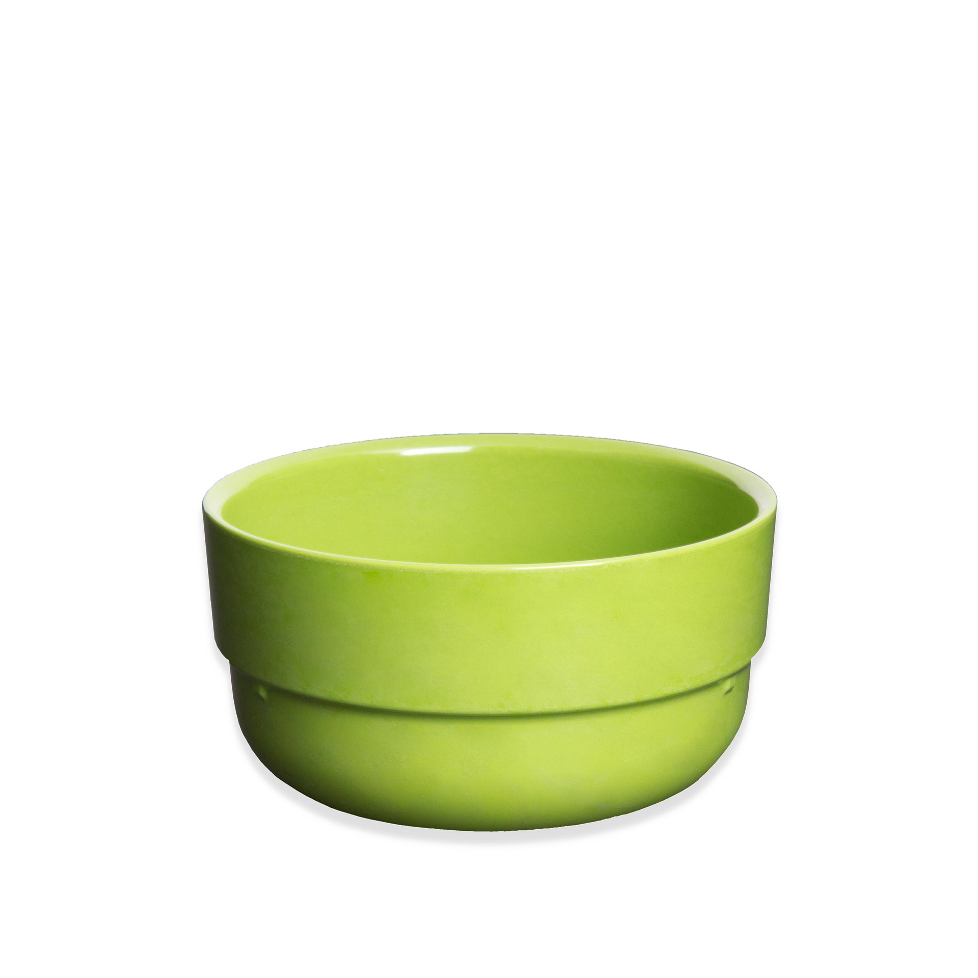 Taça Empilhável Melamina Snack 450ml 11.8X6.3cm Verde Musgo