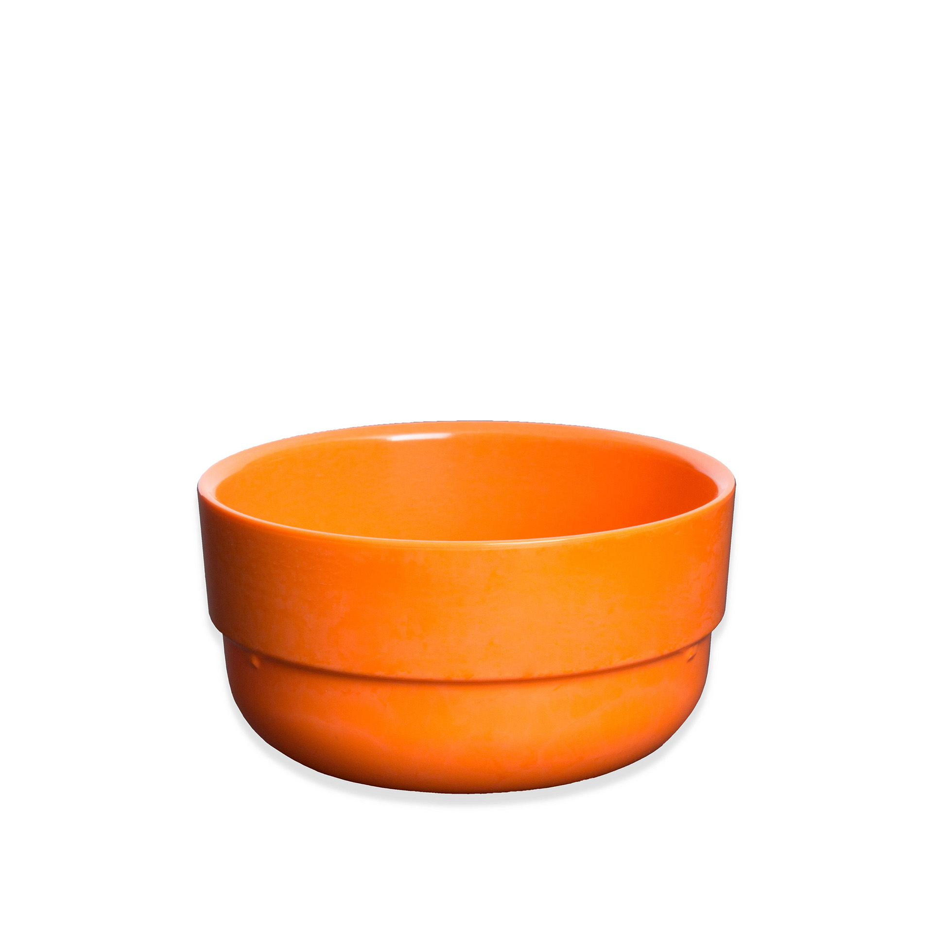 Taça Empilhável Melamina Snack Laranja 450ml 11.8X6.3cm