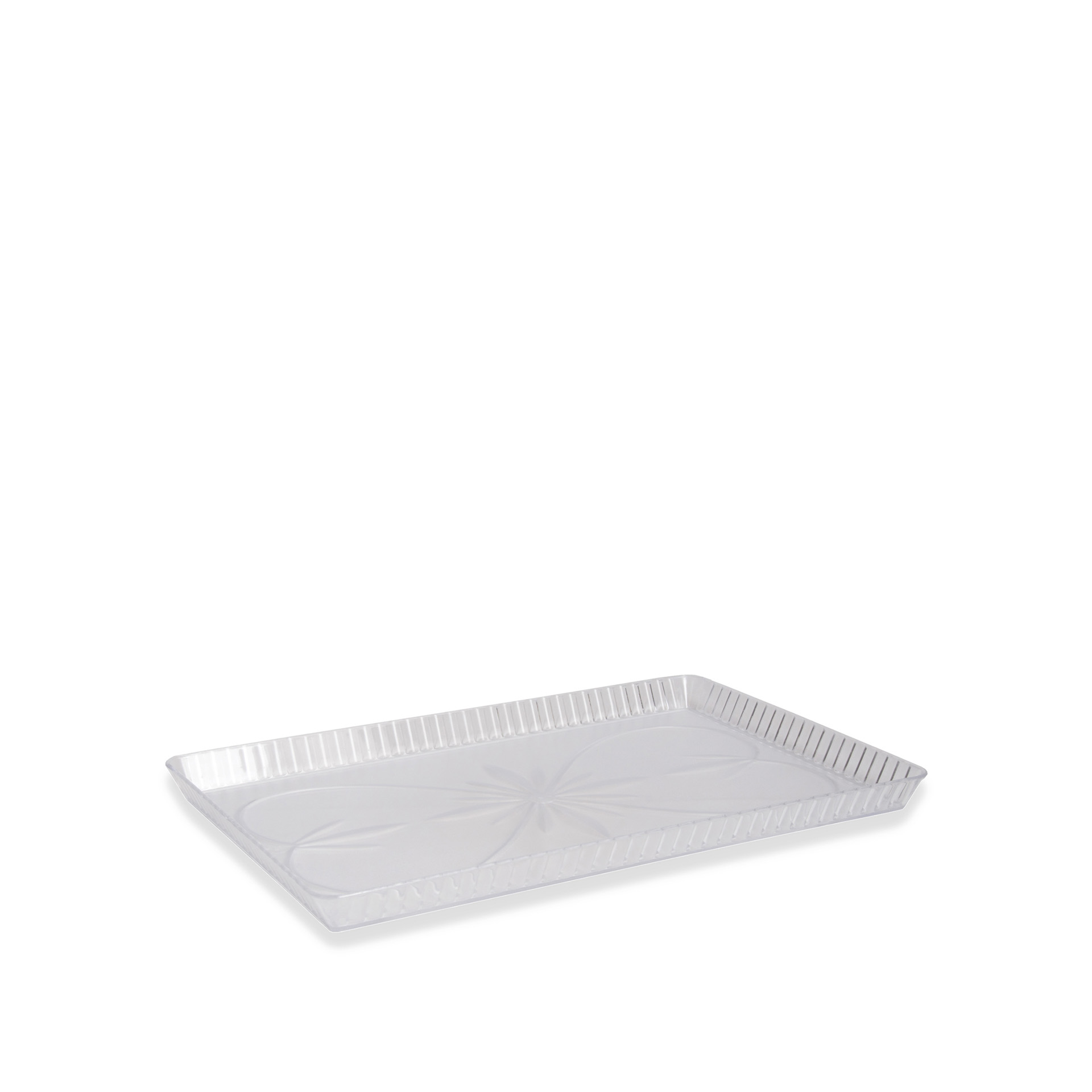 Tabuleiro Bolo Pastry Cristal 31X20X2cm