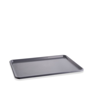 Tabuleiro Abs Self-Service Cinzento 48X36.5X2.5cm