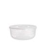 Caixa Hermtica Ding Redonda Tampa Branco 1900ml 20.5X8cm