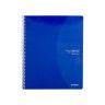 Caderno Espiral School Capa Azul 70gr A4 80 Folhas Pautado