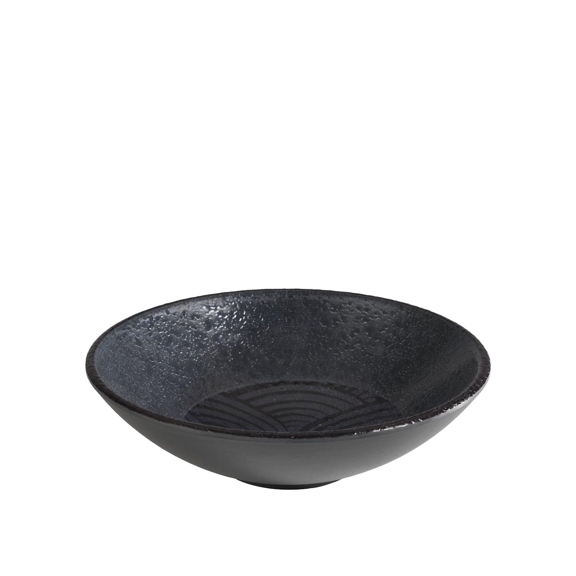 Taça Melamina Dark Wave Redonda 500ml 17.5X5cm