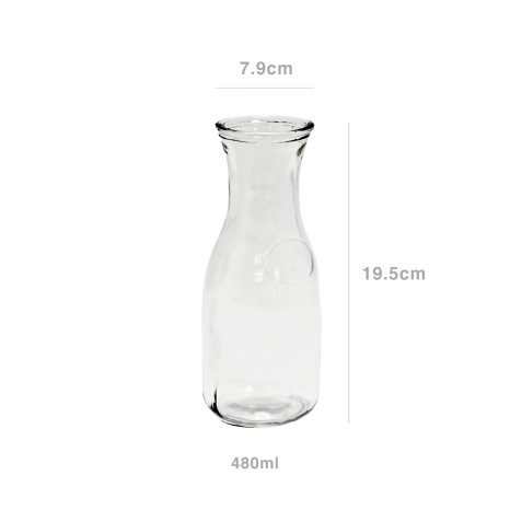 Decanter Vidro Redondo 1000ml 10X27.5cm - Image product
