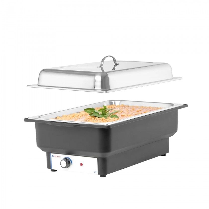 Chafing Dish Eltrico Inox Tellano Gn1/1 9L 57.3X34.7X28.6cm