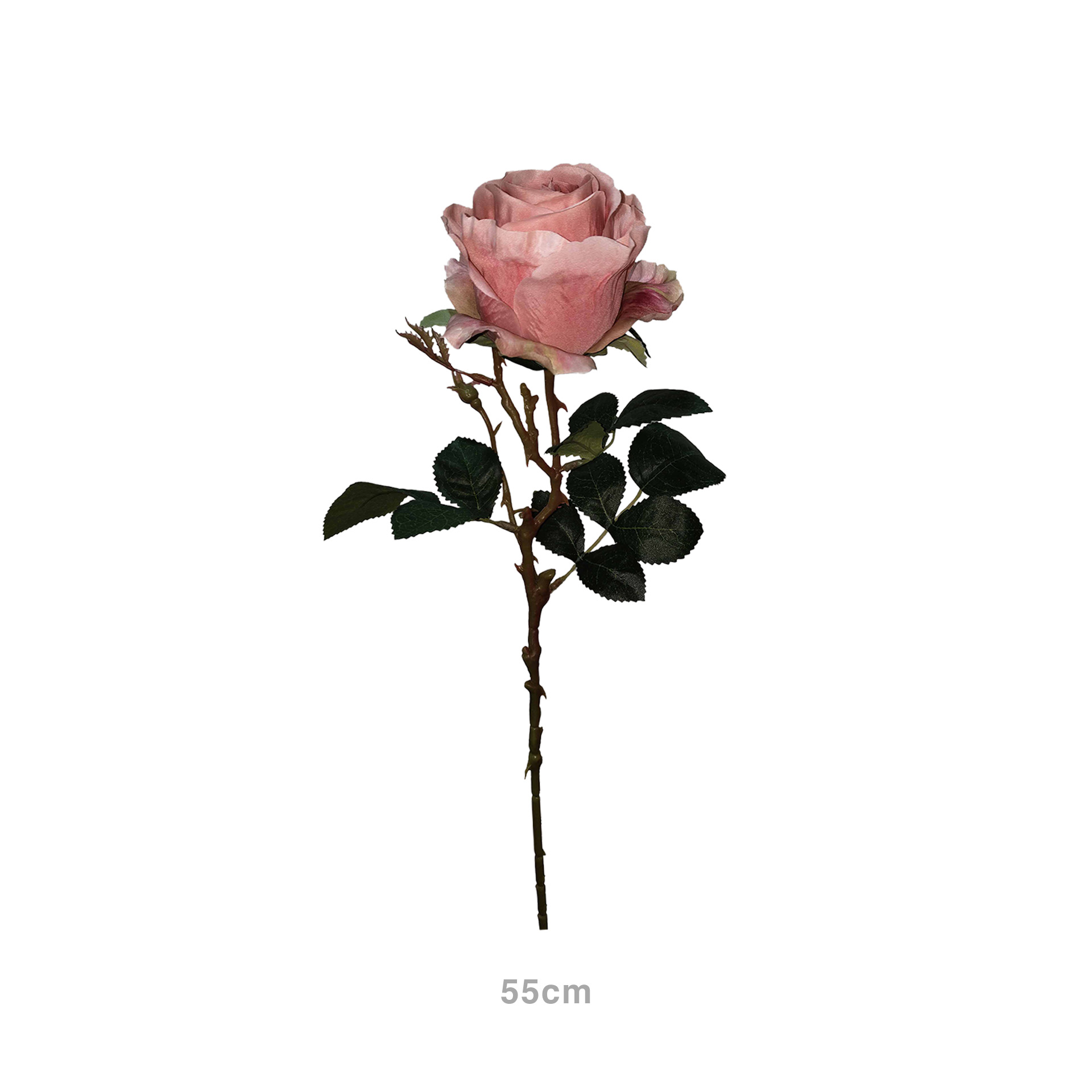 Haste Rosa Lincoln Salmão 55cm