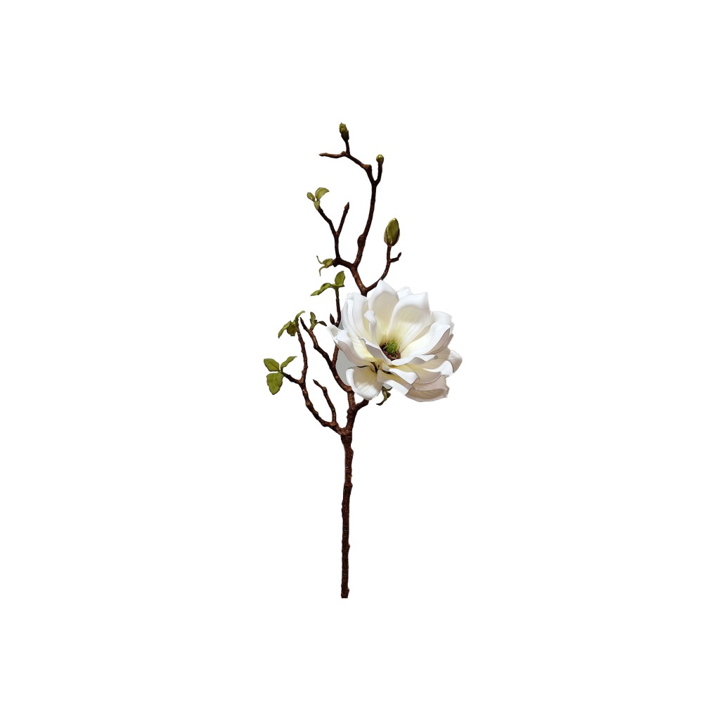 Haste Magnólia Branco 72cm