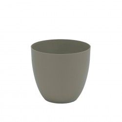 Vaso Plstico Tes Redondo Taupe 9.5L 26X23cm