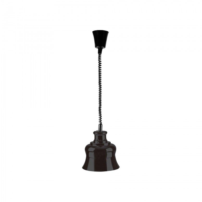 Candeeiro Aquecimento Infravermelho Extensvel Preto 275w 50-60cm