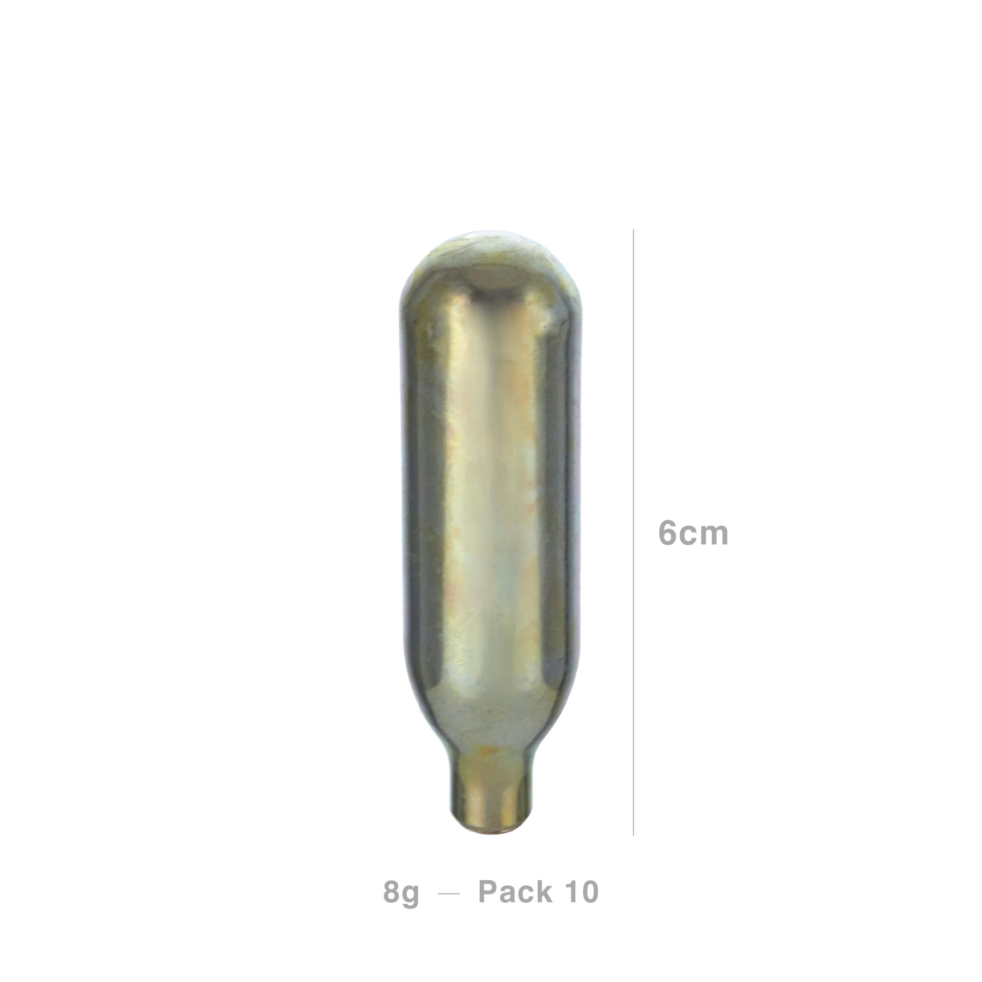 Botija Sifão Co2 8gr Pack 10