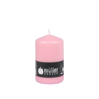 Vela Pilar Muller Redonda Rosa 7X11cm