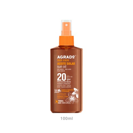 Óleo Solar Agrado Spray Spf20 100ml - Image product