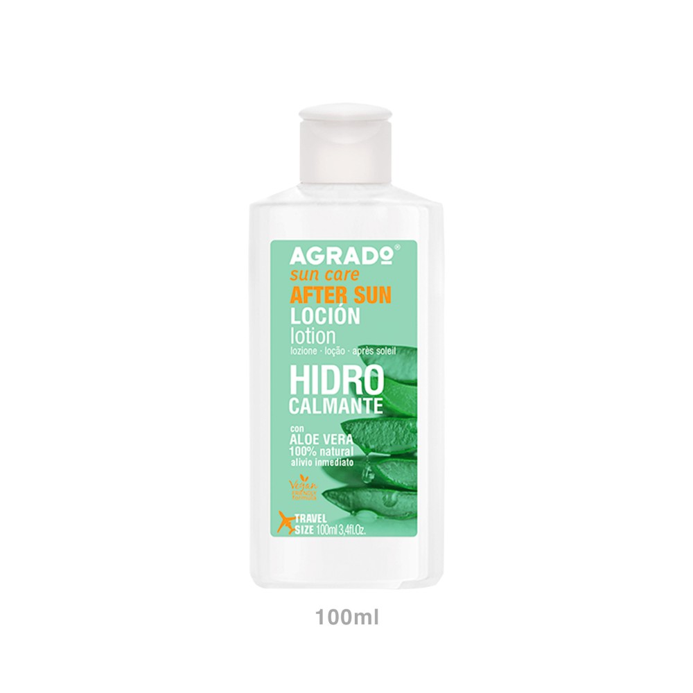 Loção After Sun Agrado Aloe Vera 100ml