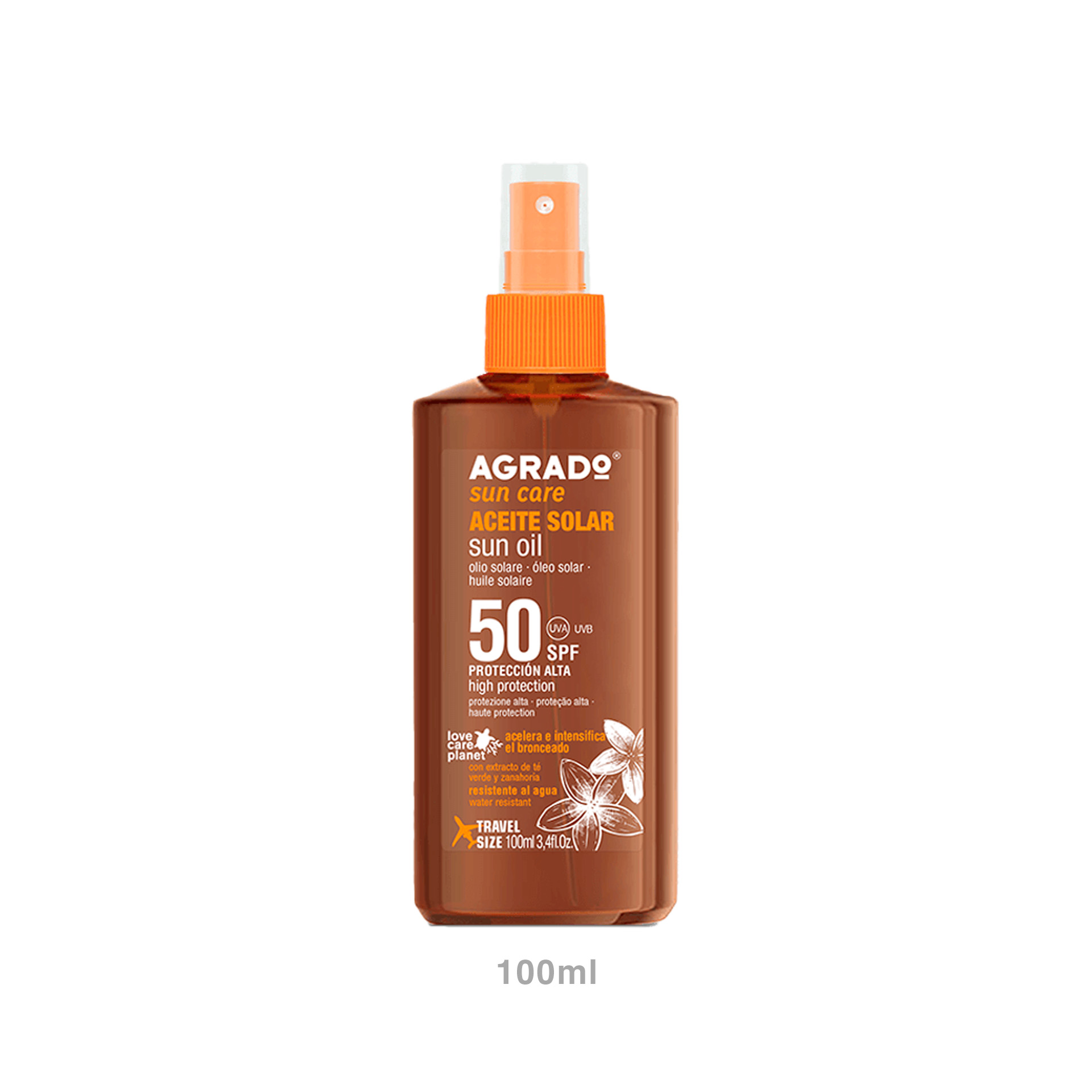 Óleo Solar Agrado Spray Spf50 100ml