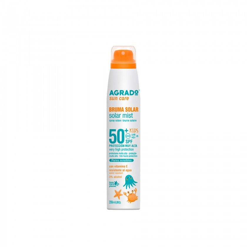 Espuma Seca Solar Kids Agrado Spf50+ 200ml